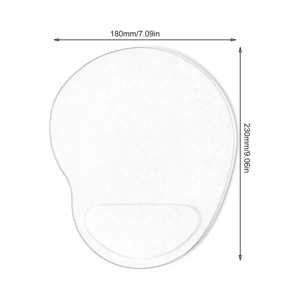 Alas Mouse dengan Sandaran Pergelangan Tangan untuk Komputer Laptop Notebook Alas Mouse Keyboard dengan Sandaran Tangan Alas Mouse Gaming dengan Penyangga Pergelangan Tangan