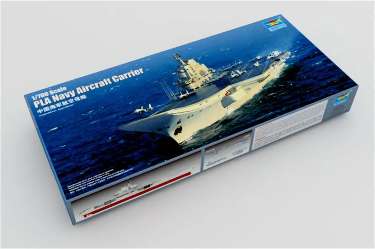 

Trumpeter масштаб 1/700 китайский самолет PLANCarrier LiaoNing Varyag военная пластиковая модель в сборе # 06703