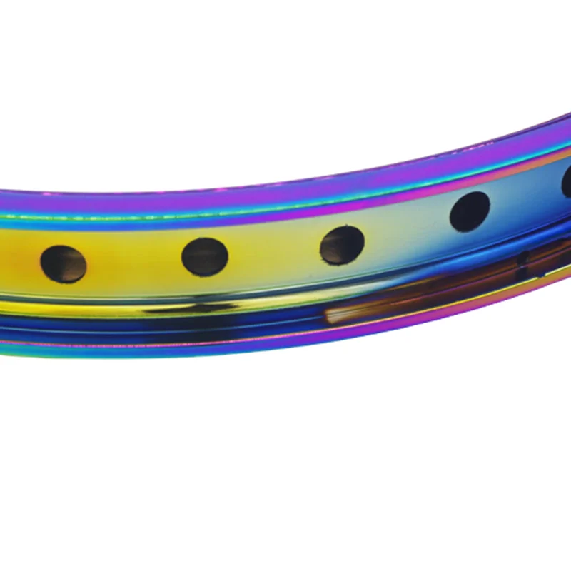16-inch BMX bicycle rims with aluminum alloy electroplating color 36 holes.
