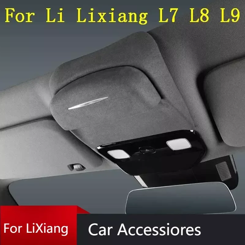 

Car Glasses Case Sunroof Fur Sunglasses Storage Box Car Accessories For Li Lixiang L7 L8 L9 2022 2023