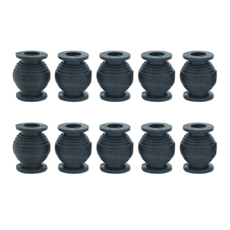 10PCS Silicone D12x5mm Gimbal Camera Flight Control Anti Vibration Ball M5 Shock Absorber Damper for FPV Racing Drone Four-axis