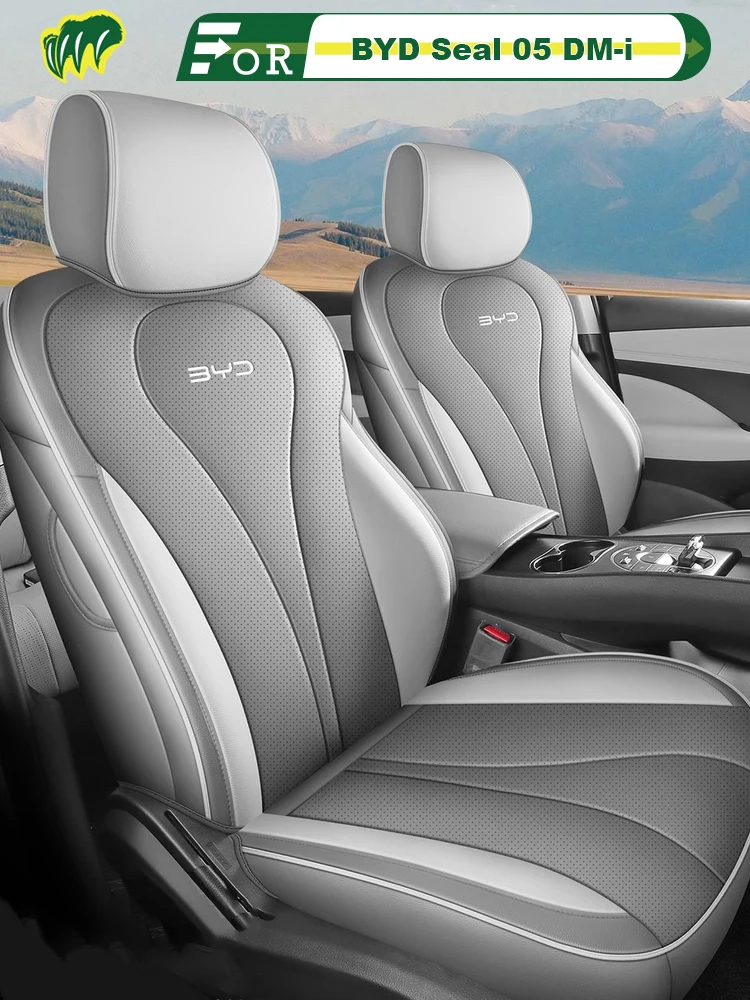 

For Left-Drive Car Seat Cover Of BYD Seal 05 DM-i 2025 Custom Fit Seat Protector All Season Full Surrounded Interior Accessory