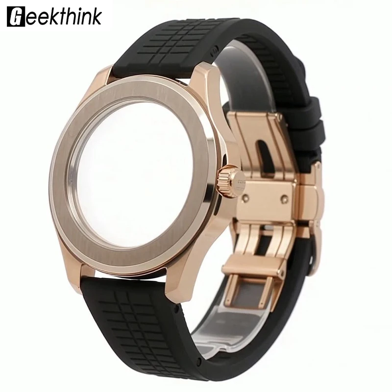 

44mm NH35 NH36 Movement Stainless Steel Waterproof Case Sapphire Watch Case For Nautilus AQUANAUT 32MM Dial Parts Accessories