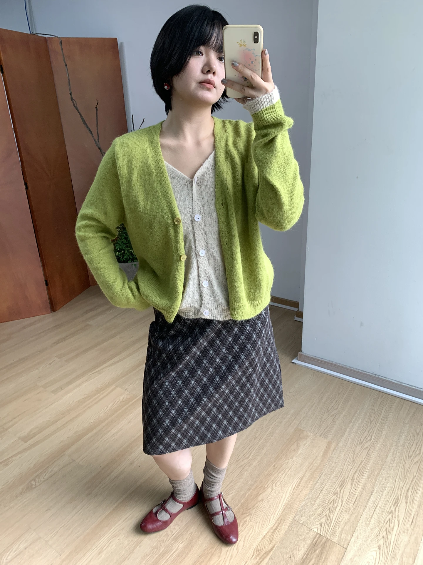 

plus Size Fi Cake Knitted Sweater Coat Sle V-Ne Long Sve Regular Fit Autumn Winter Women's Faion Commute Sle Pla...