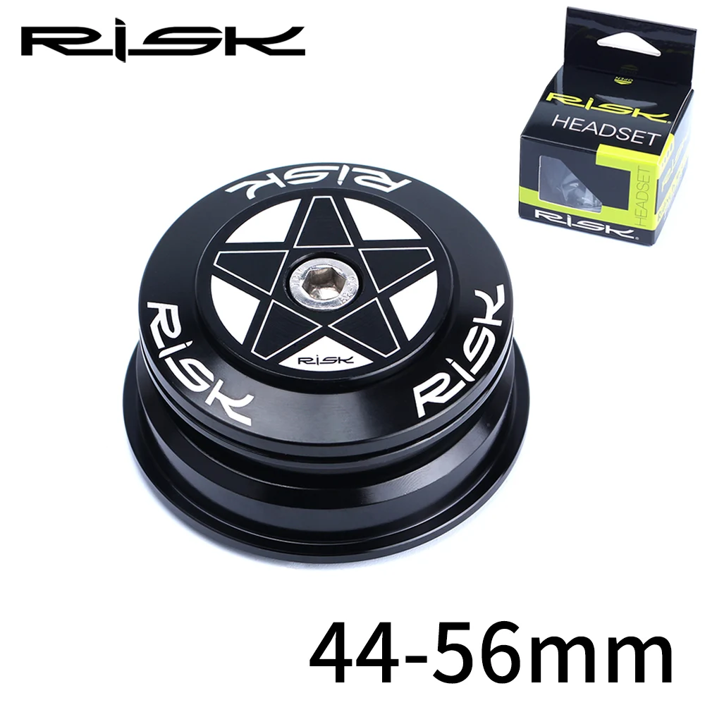 RISK MTB Bike Road Bicycle Headset 44-56/44-55 CNC 1 1/8\