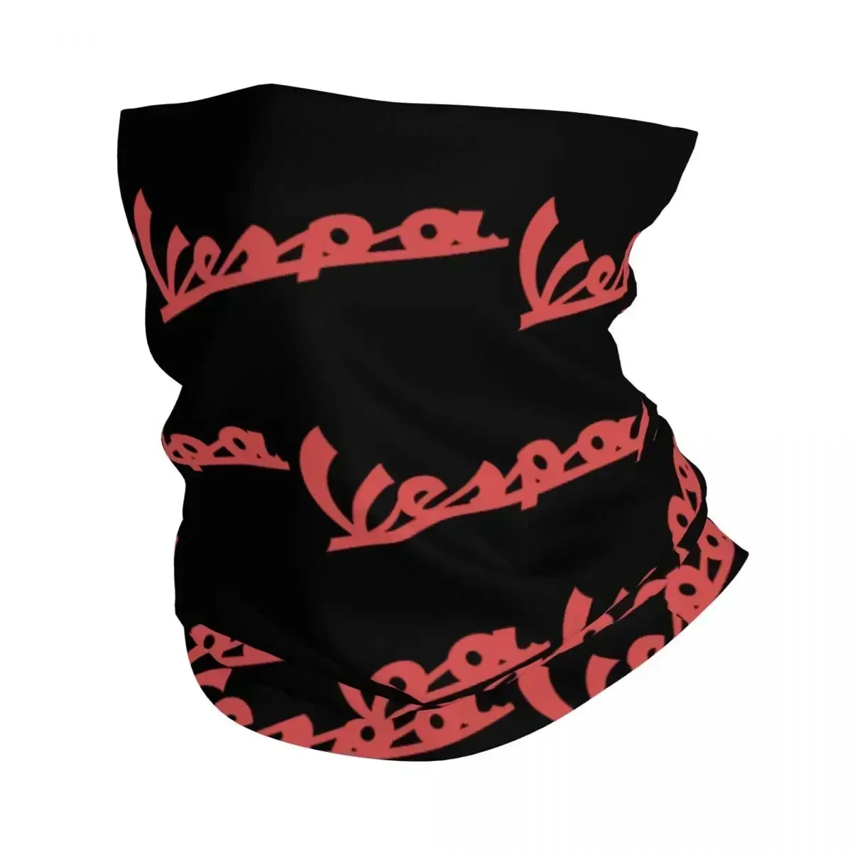 Italy Vespas Motorcycle Bandana Neck Gaiter Printed Balaclavas Wrap Scarf Warm Cycling Fishing for Men Women Adult Windproof