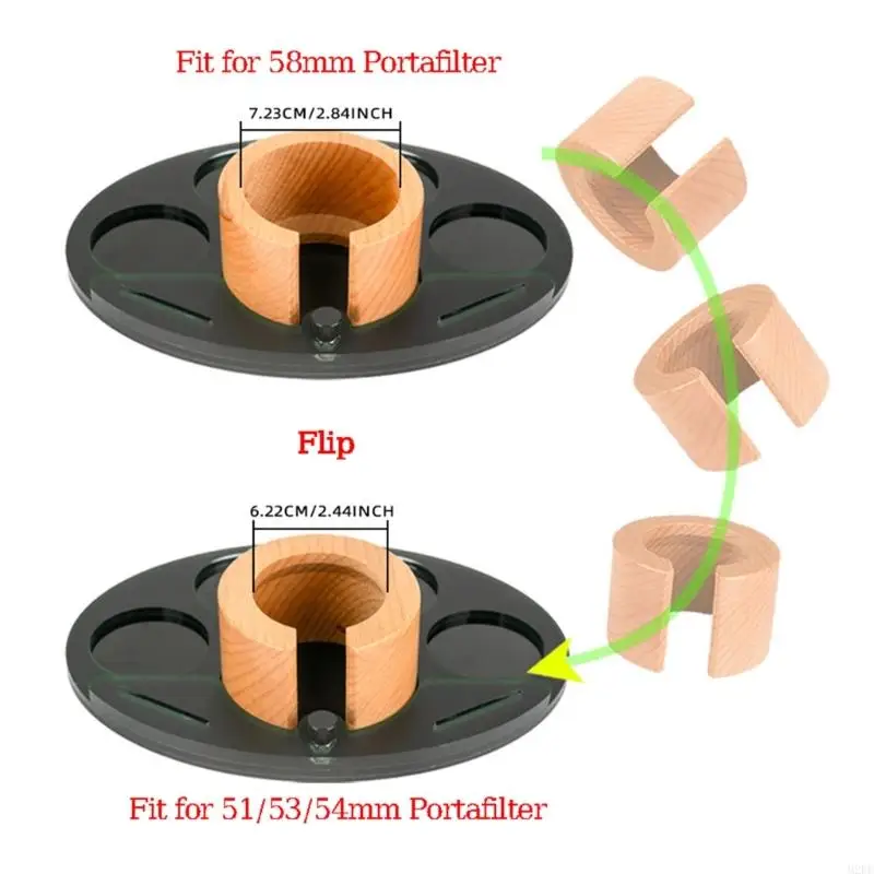 2025 새로운 커피 탬퍼 스테이션 다기관 커피 기기 홀더 커피 탬핑 스탠드 커피 애호가에게 적합합니다.