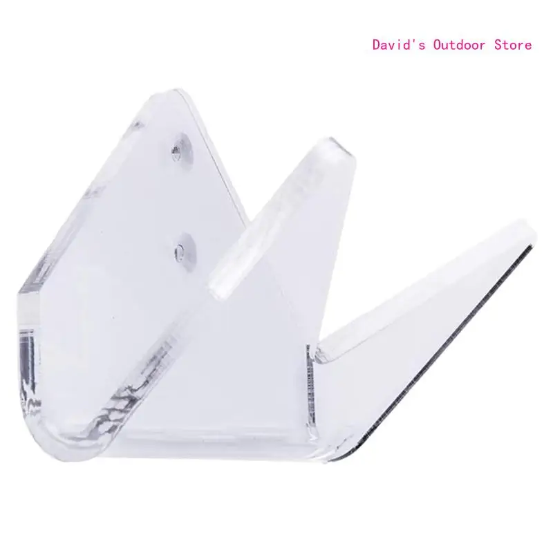 

Skateboard Wall Mount Rack Acrylic Deck Skate Scooter Skateboards Wall Holder Display Stand Hanger X3UA