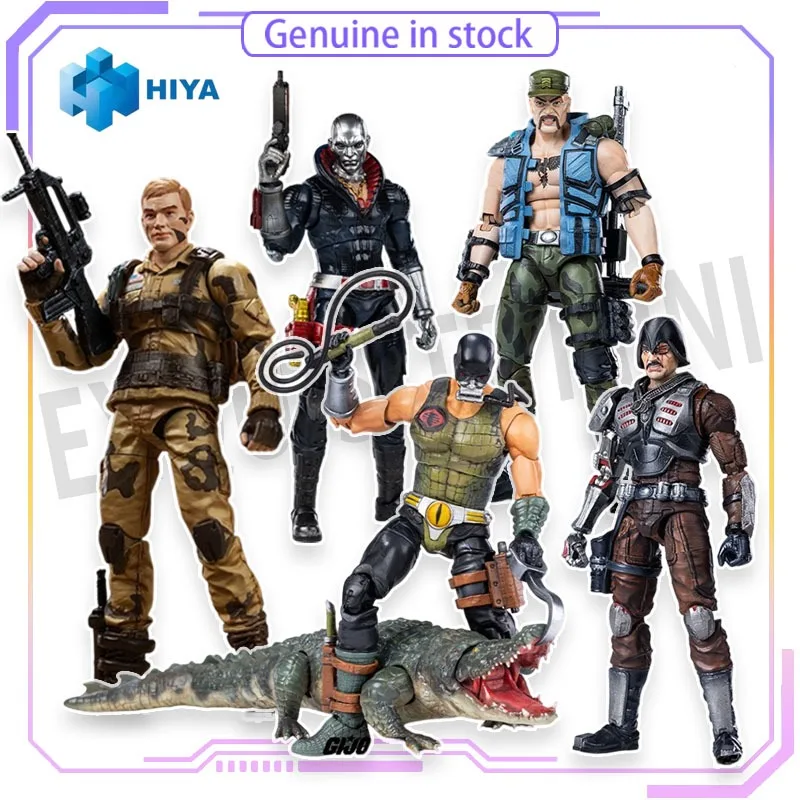 hiya-original-exquisite-mini-serie-forze-speciali-crocodile-master-e-fiona-major-brad-hirowa-destro-dusty-1-18-modellino-da-collezione
