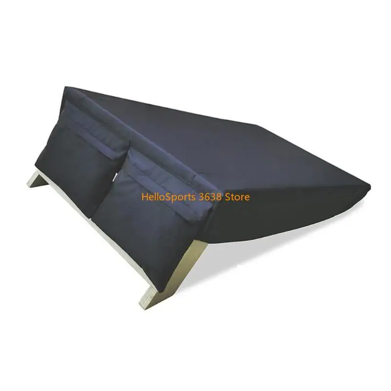 A52F Sandbag لوحة الغبار تغطية لوحة ثقب الذرة مع جيوب تناسب 4 '× 2' أغطية ذرة ثقب الذرة
