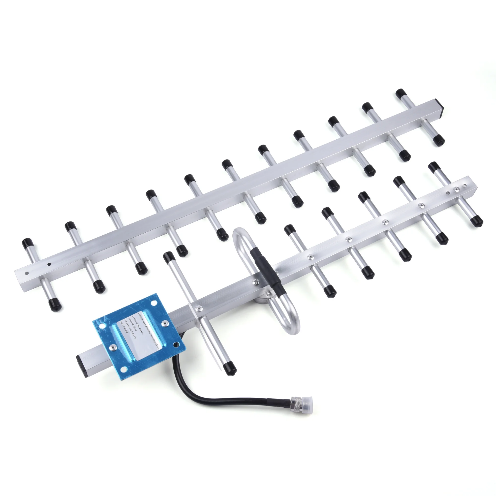 

Antena Yagi 20dBi 2G/3G/4G, 824-2700MHz N hembra, external, para GSM UMTS LTE Yagi antenna for Mobile Signal Repeater