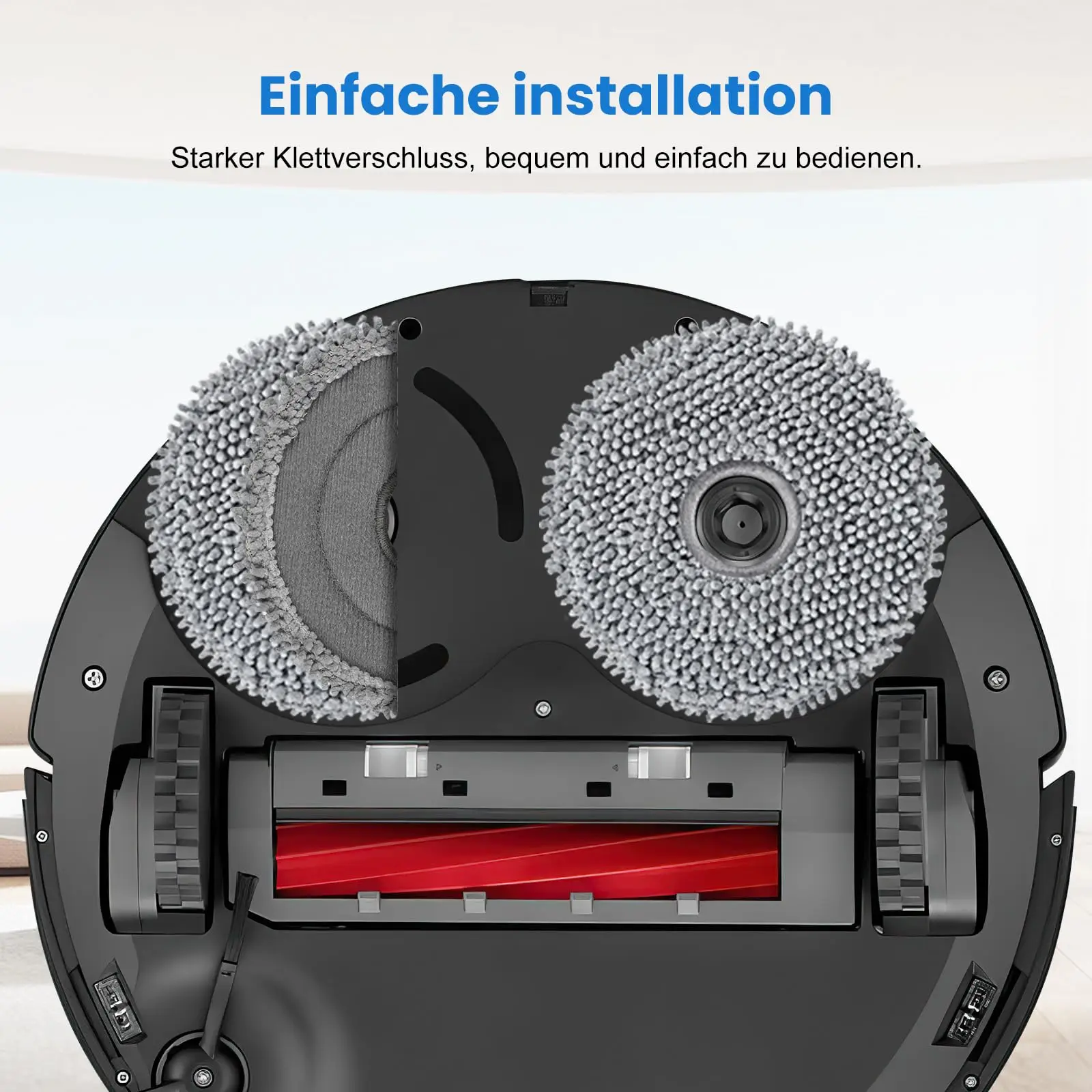 Wipes Mop for Roborock Saros 10R / Q Revo / Qrevo MaxV / Qrevo Master / Qrevo Slim / Qrevo Pro / Qrevo S Robot Vacuum Cleaner image 2