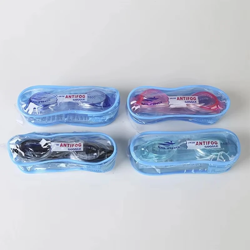 Gafas de natación antiniebla HD silicona – Montura pequeña - imagen 3