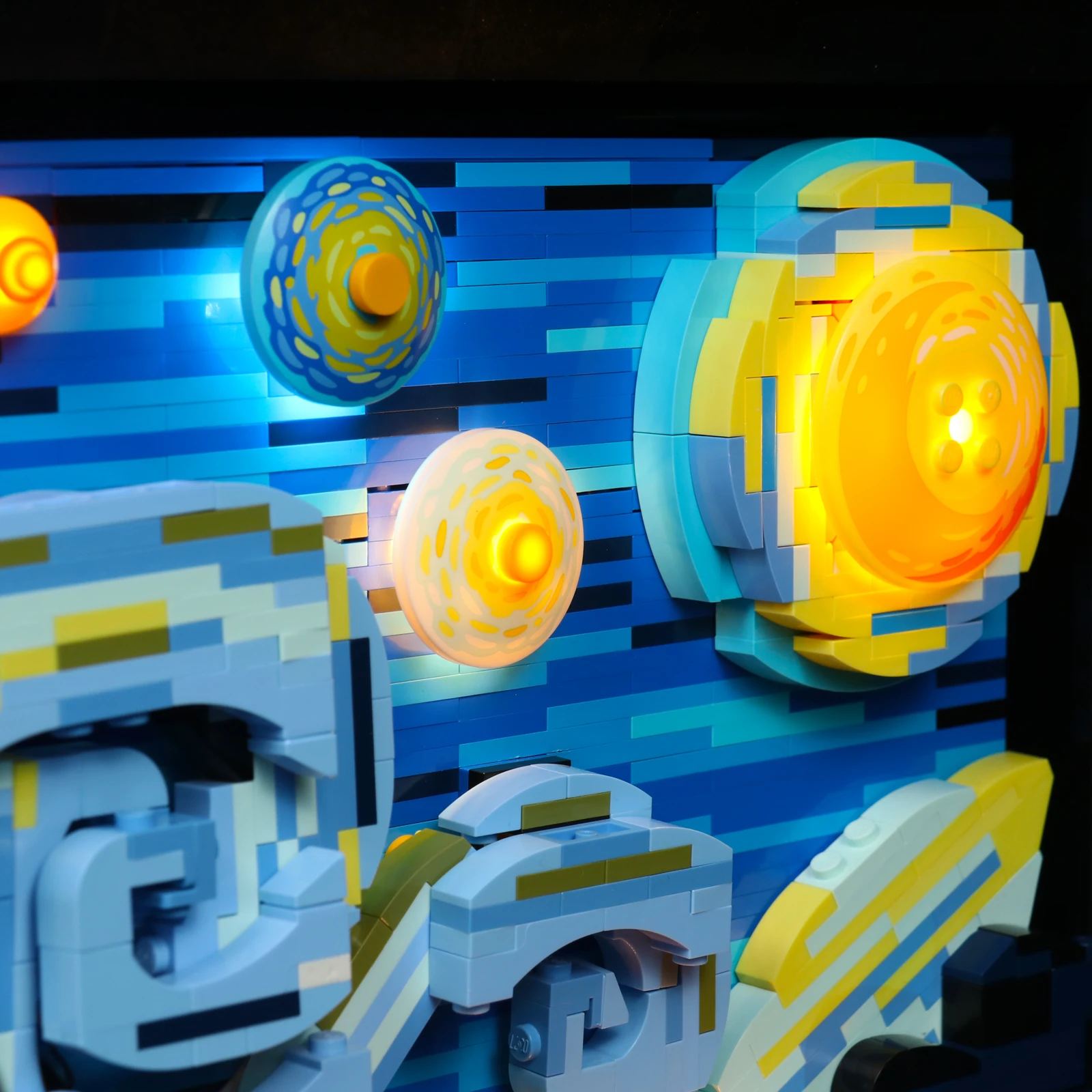 Lazishi LED Light For 21333 The Starry Night Lighting DIY Toys (Not Include the Model)