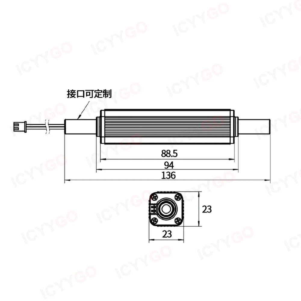 Overflow Faucet Sterilizer Ultraviolet Sterilization Module Light-Emitting Diode UV LED Ultraviolet Sterilization Household