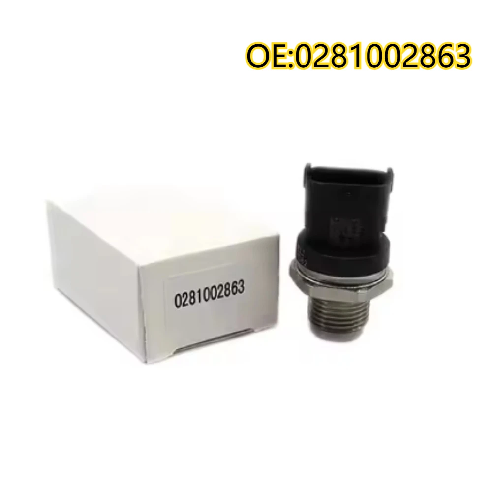 

High quality New For 0281002863 Diesel Vrachtwagen Common Rail Brandstofdruksensor Voor Hyundai Kia Bosch