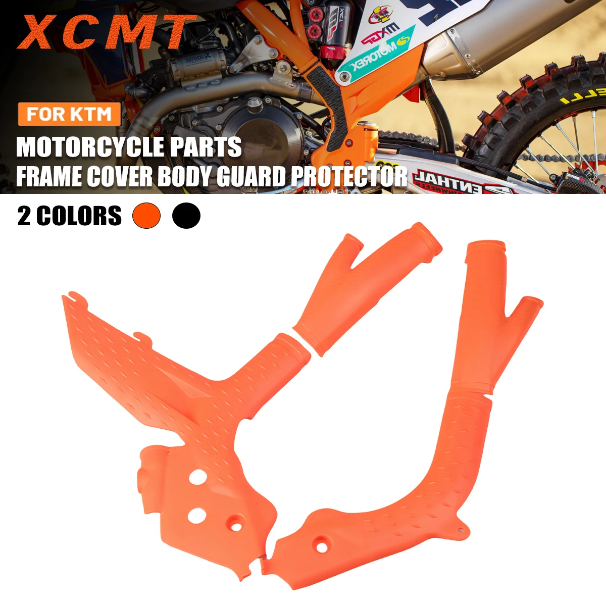 Protector de cuadro y carrocería para KTM SX/SX-F/XC/XC-F 125-450 2019-2022 EXC/EXC-F/XC-W/XCF-W 125-500 2020-2023 Motocross