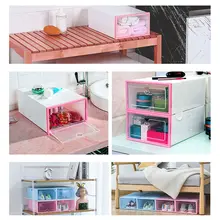 Transparent Foldable Shoe Storage Box #3
