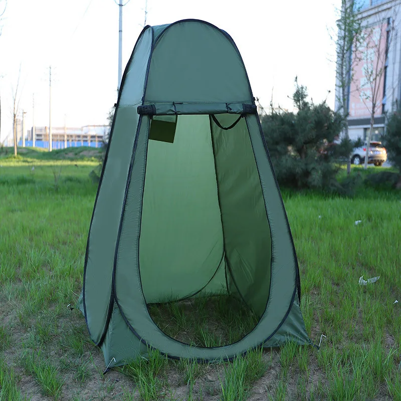 Outdoor changing tent single person shower tent camping shower tent simple shower cover mobile toilet fishing photography tent