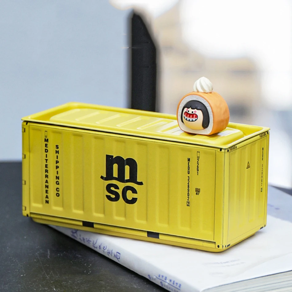 Mini ijzeren opbergdoos Miniatuur ijzeren opbergdoos Creatieve decoratie Verzamel kleine voorwerpen Desktop Mini containermodel Kerstcadeaus