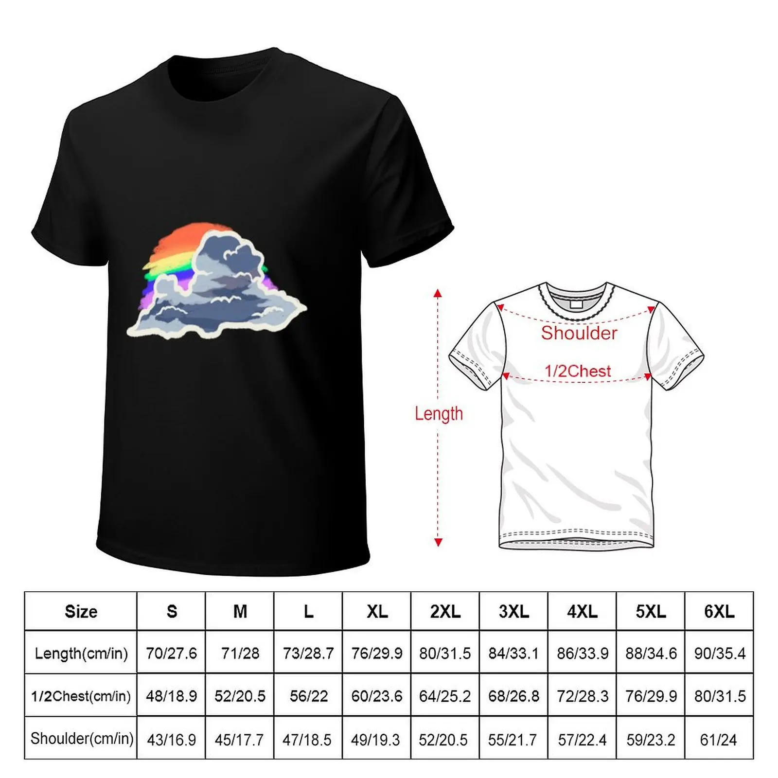 Iridescent pileus cloud art brush T-Shirt t shirts for man graphic tees T-Shirt