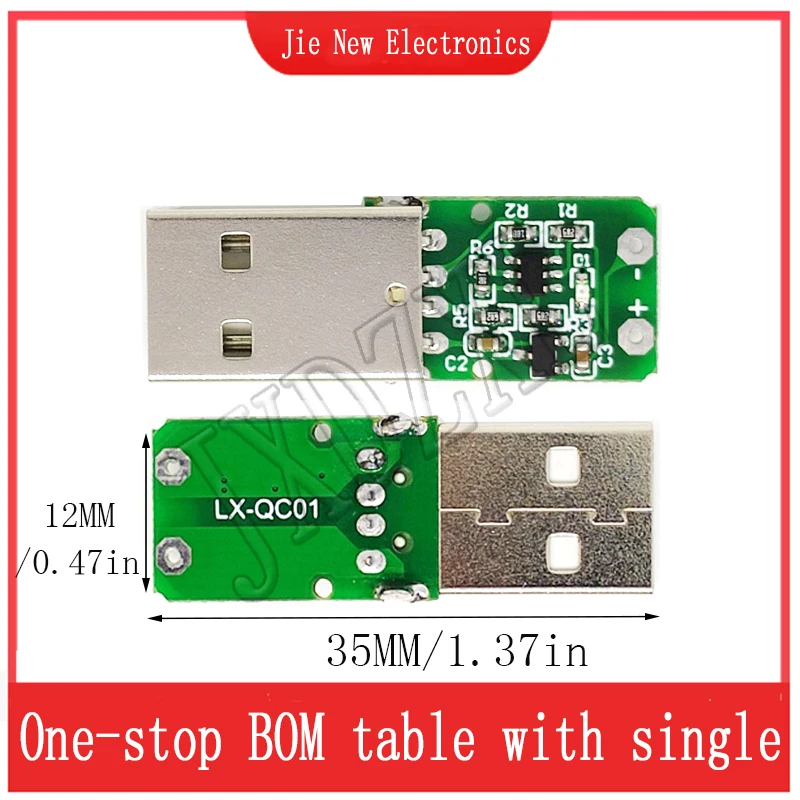 QC2.0/3.0 decoy trigger board induction line motherboard 9V 12V 20V power supply instead of booster board QC2.0/3.0 decoy trigg