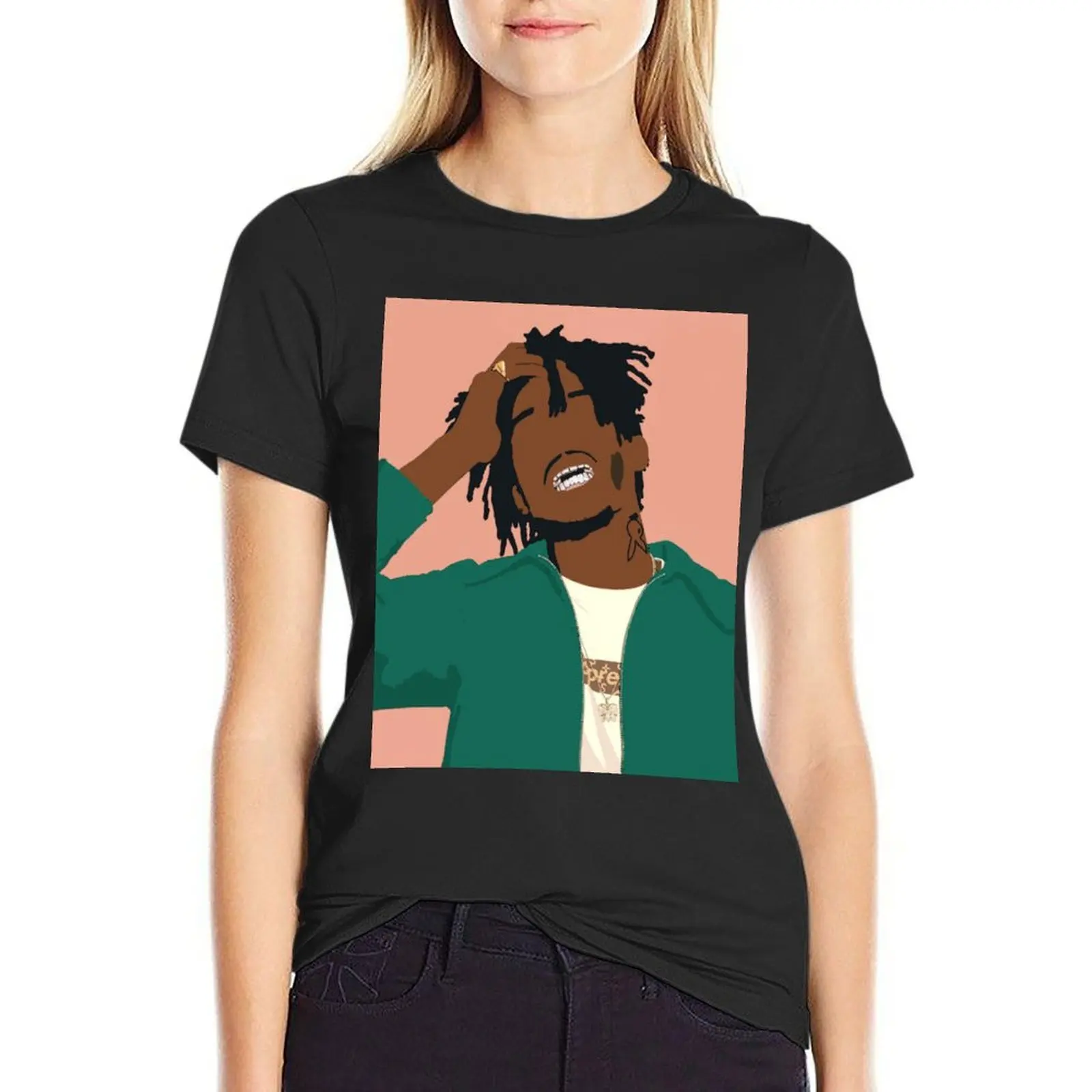 

Playboi Carti T-shirt Blouse Short sleeve tee cotton t shirts Women