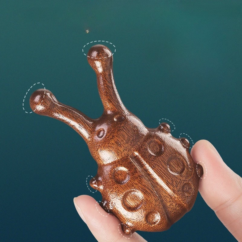 Sandalwood Massage Comb Meridian Comb Eye Massage Little Frog Massager Eye Protection Tool