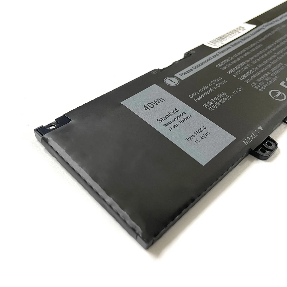 7XINbox 11.4V 40Wh F62G0 RPJC3 39DY5 Laptop Battery For Dell Vostro 5370 Inspiron 13 5370 7370 7373 7380 7386 13MF Series