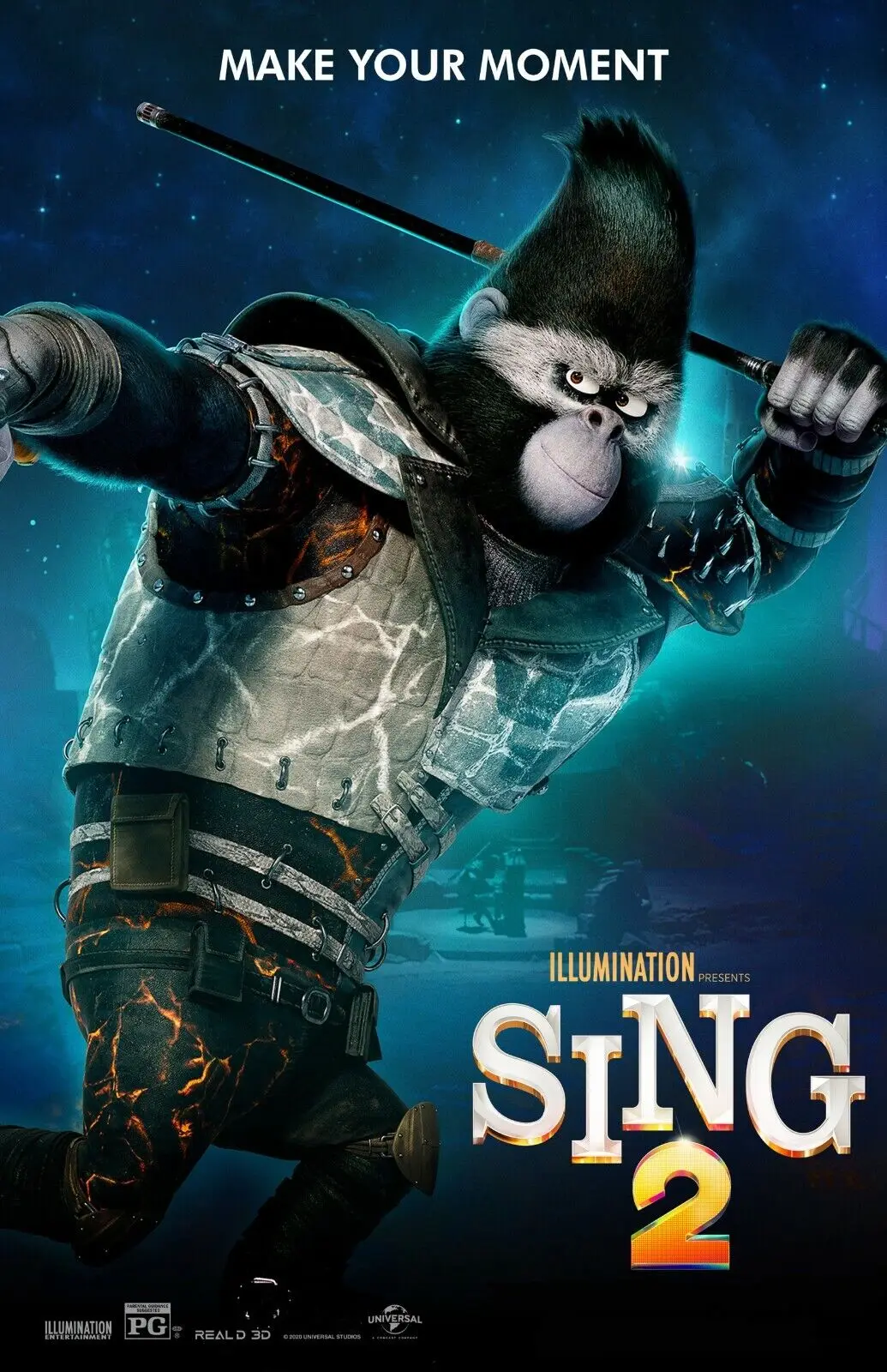 Sing 2 Movie Print Art Canvas Poster for Living Room Decoration Home Wall Decor Picture