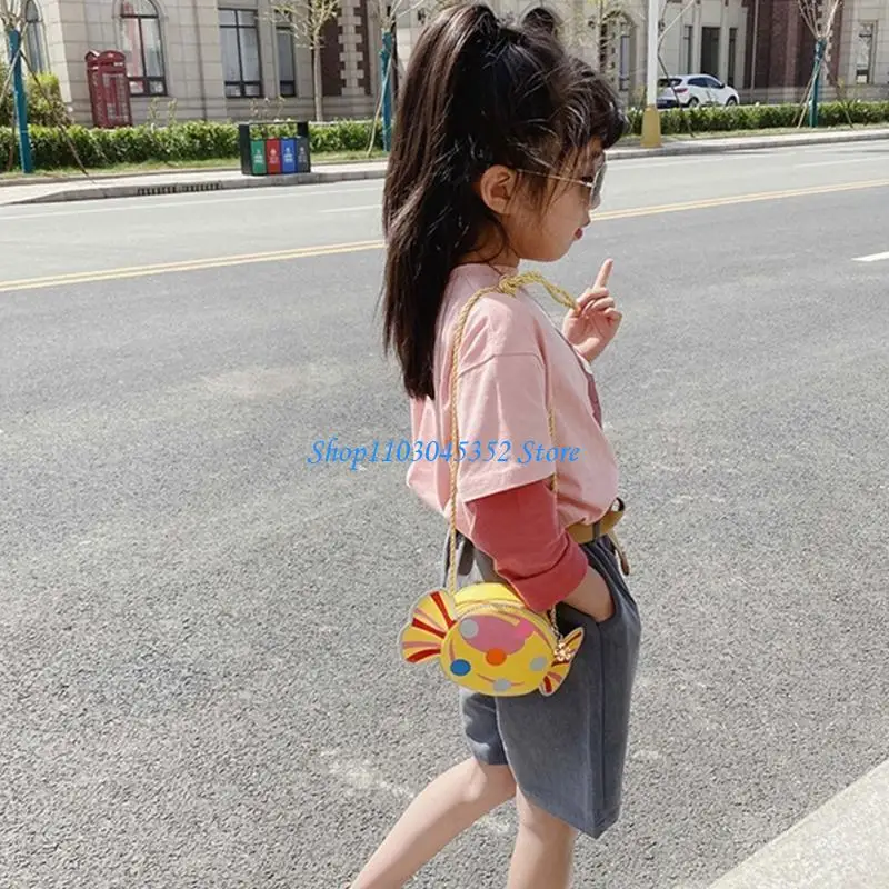 

Mini Candy Purse for Girls PU Shoulder Bags Trendy Crossbody Bag for School and Casual Travel or Daily Use