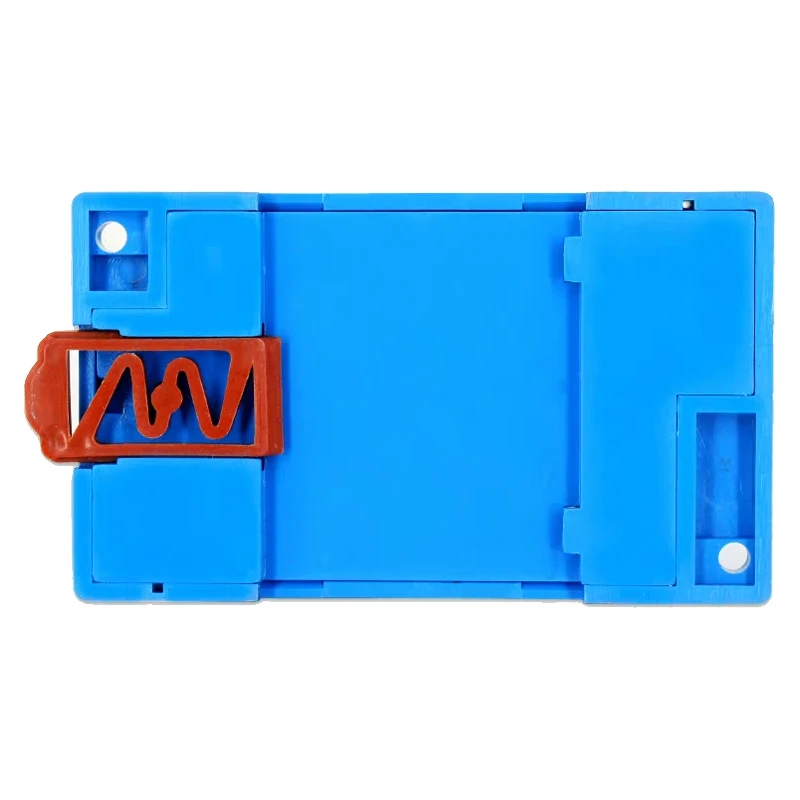 Conexión trifásica de carril DIN 0-5VAC 0-50VAC 0-100VAC a 4-20mA 0-10V Transmisor de señal Transductor de voltaje CA