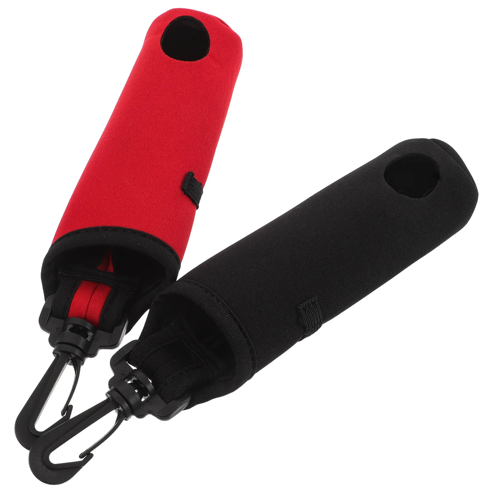 

2Pcs Golf Ball Holder Pouch Waterproof Neoprene Travel Bag for Golf Accessories Organization on The Go Golfball Holder