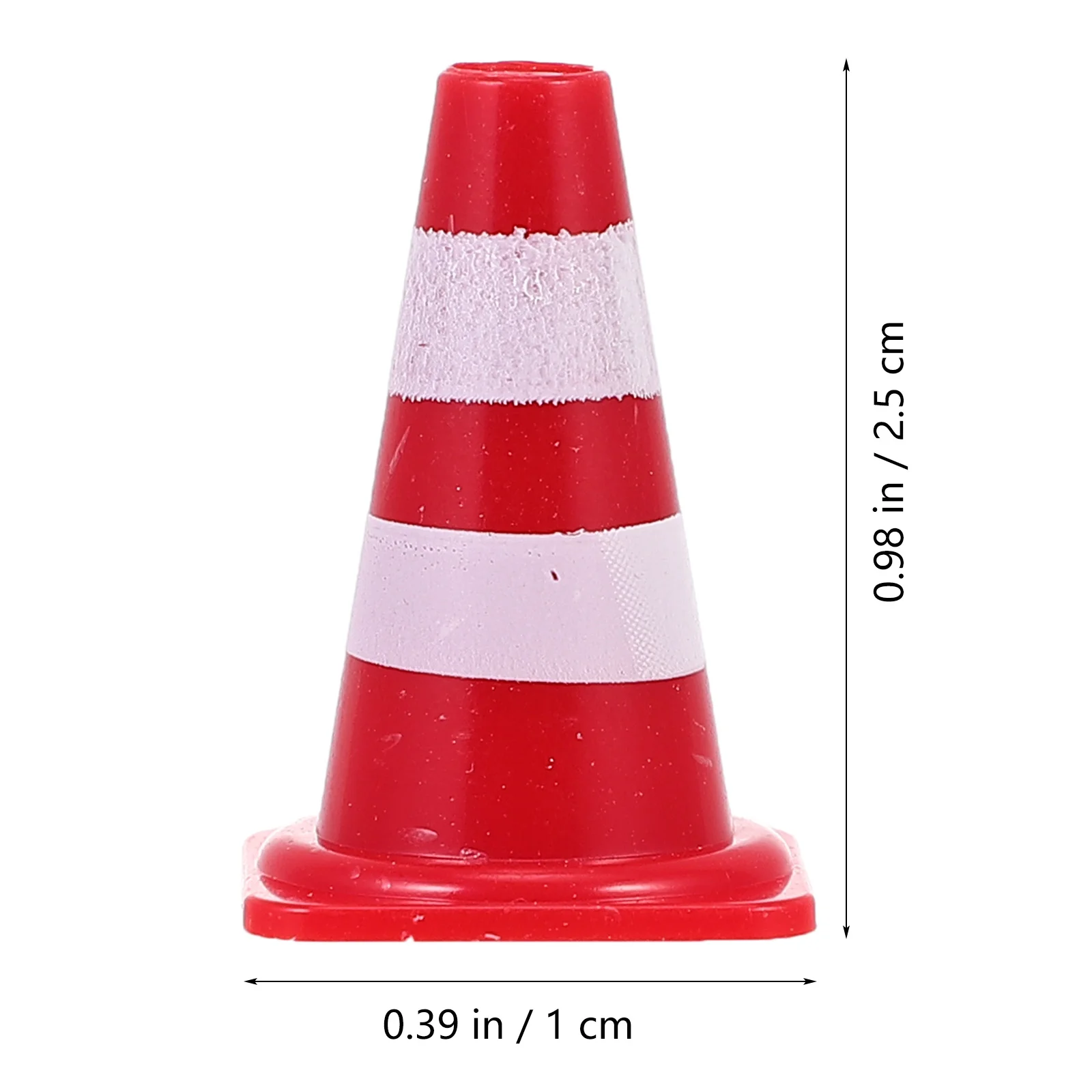 30 ชิ้น Roadblock จําลอง Props ของเล่นเด็กกรวยป้าย Mini Traffic Abs ทํางาน