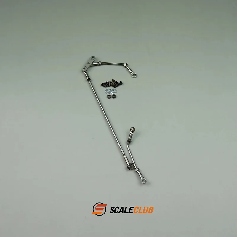 RC 1/14 Scaleclub Modell 8X8 8X4 Traktor Schwerlast-Abschleppwagen Vorne 1 Hinten 3 Verbindungslenkstangen für Tamiya Muldenkipper DIY-Teile – Detail 4