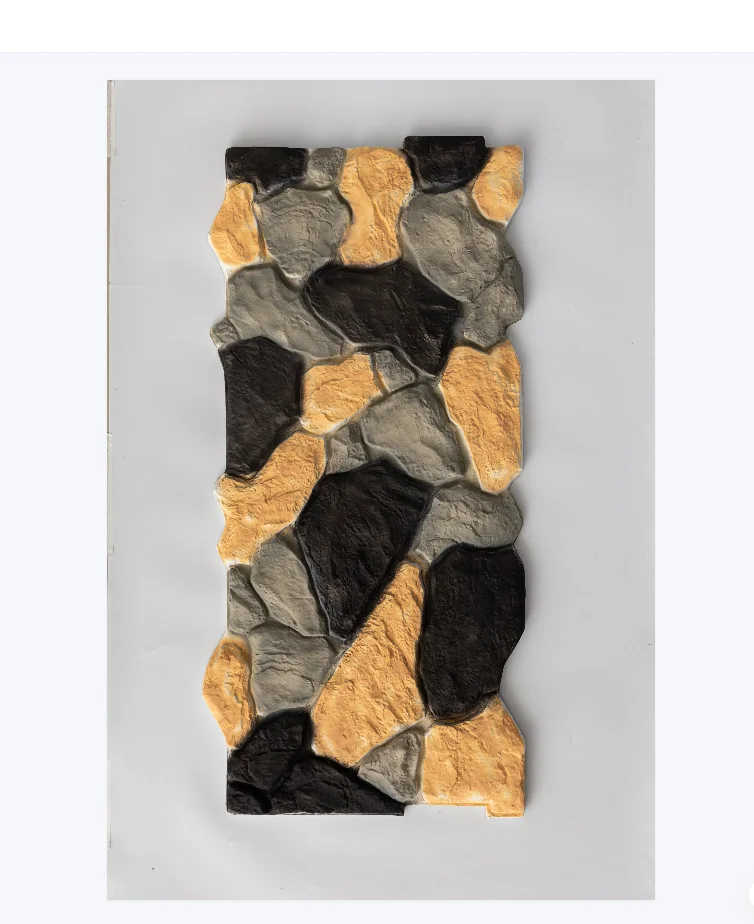 Polyurethane Decorative Panels Pu Faux Stone Panel Heat-Resistant Surface Dining Room Wall Panels Competitive Wholesale Price