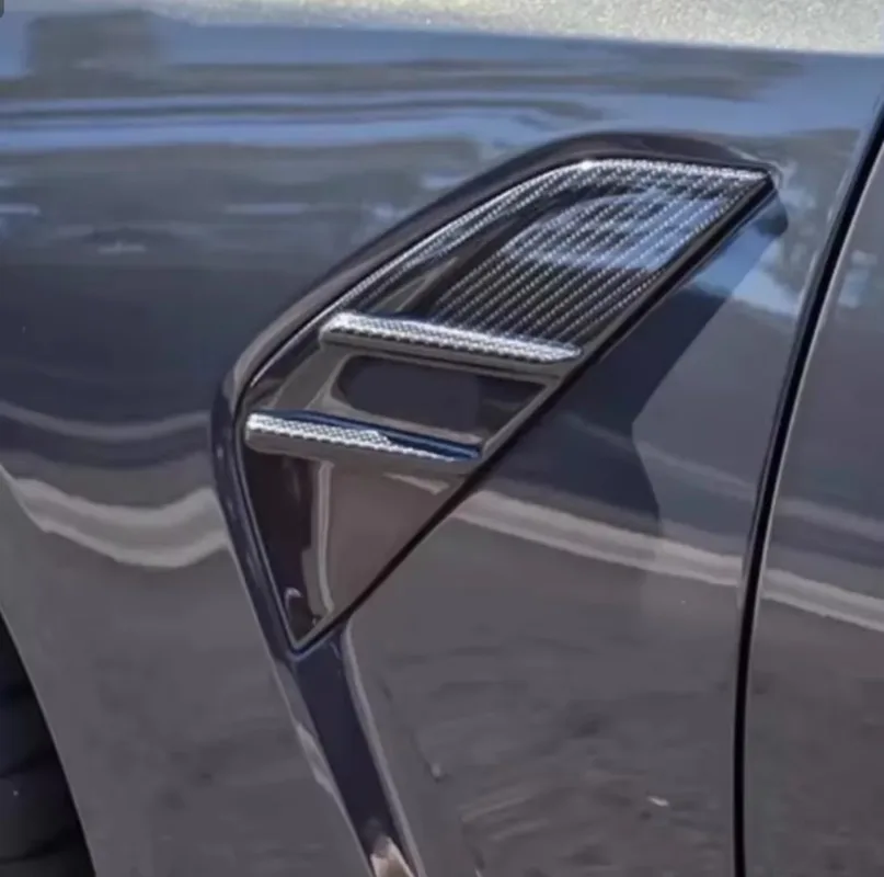 Suitable for G80 G82 M3 M4 Real Carbon Fiber Dry Carbon Fender Vent Trim 2