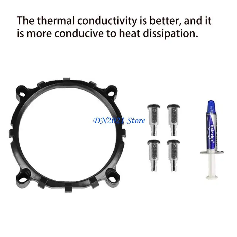F3KE PC for Case Adjust RGB Cooler Silent Large Computer Cooling Fan 3-Pin Mute Heats