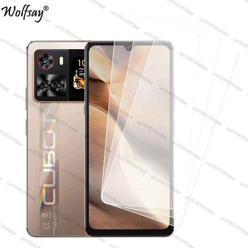 Transparent Phone Glass For Cubot X100 Screen Protector For Cubot X100 Transparent Front Glass For Cubot X100 Glass 6.88 inch