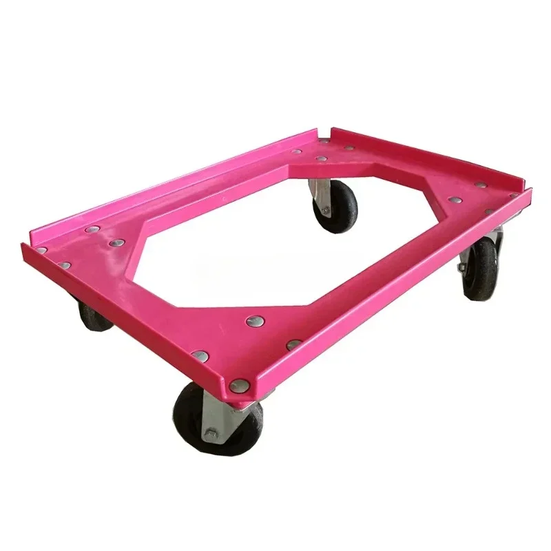 Caixa de plataforma 4 rodas rodas de plástico Dolly Skate