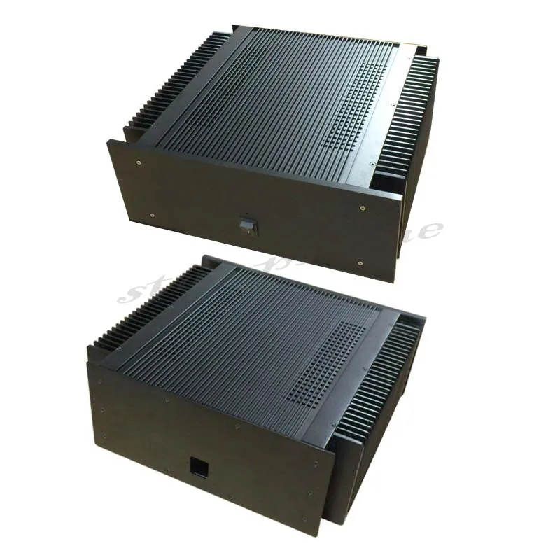 400*150*373mm 4015 All-aluminum Amplifier Case With Heat Dissipation On Both Sides Class A Amplifier Chassis Shell DIY Box