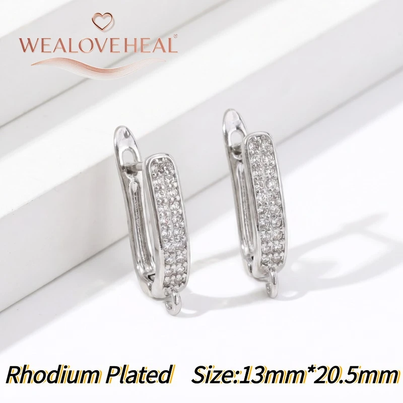 schmuckherstellung zubehör，18K vergoldete Messing-Ohrringverschlüsse mit Schmetterlingsmotiv, glitzernde, mit CZ besetzte Ohrringhaken, DIY-Schmuckherstellungszubehör für Frauen – Detail 19