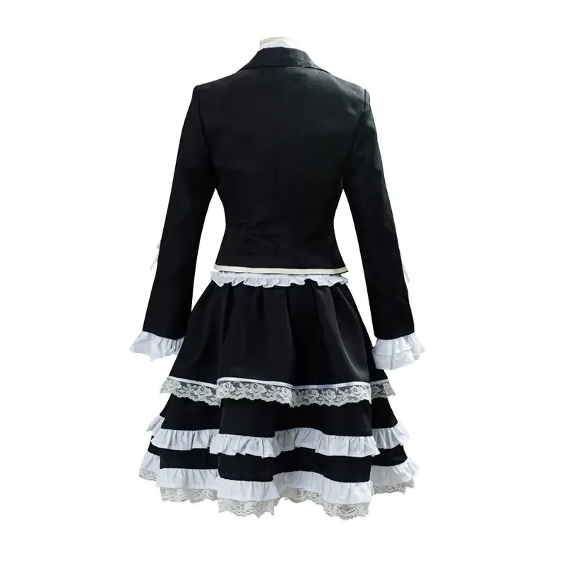 2025 yiyiNew ダンガンロンパコスプレセレスティア・ルーデンベルク衣装女性ハロウィンダンガンロンパ安弘多恵ゲームアニメ服かつら