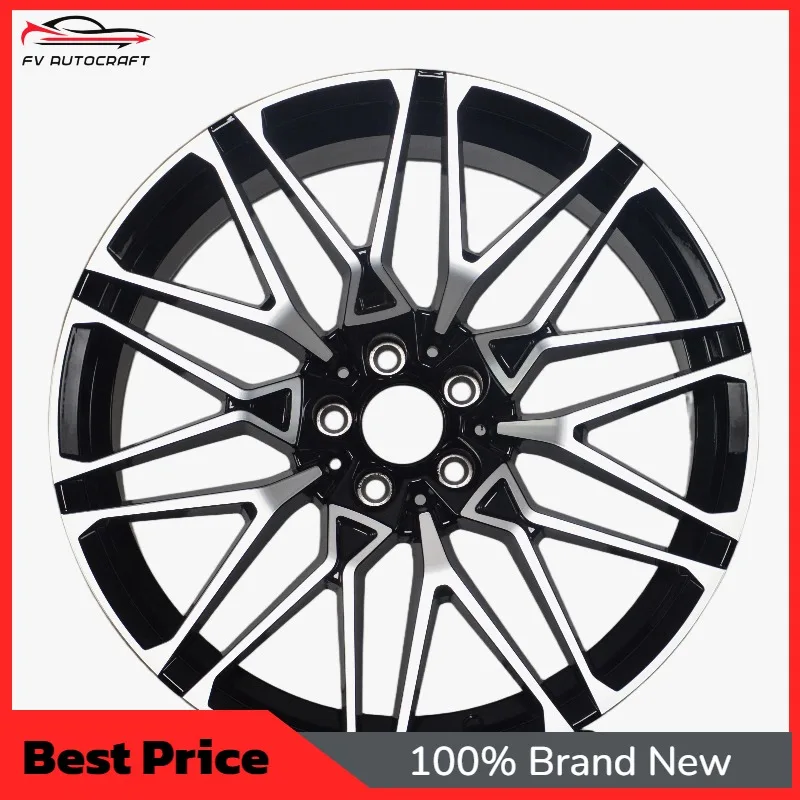 

【2026】Factory Direct Price Multi-spoke Rims 18 19 20 21 Inch Black Silver CNC Machined 5x120 Forged Wheels For Luxury Car Wheel