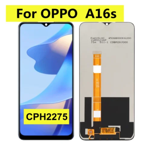 New LCD Screen For OPPO A16/A16S/A54S with Digitizer Full Assembly