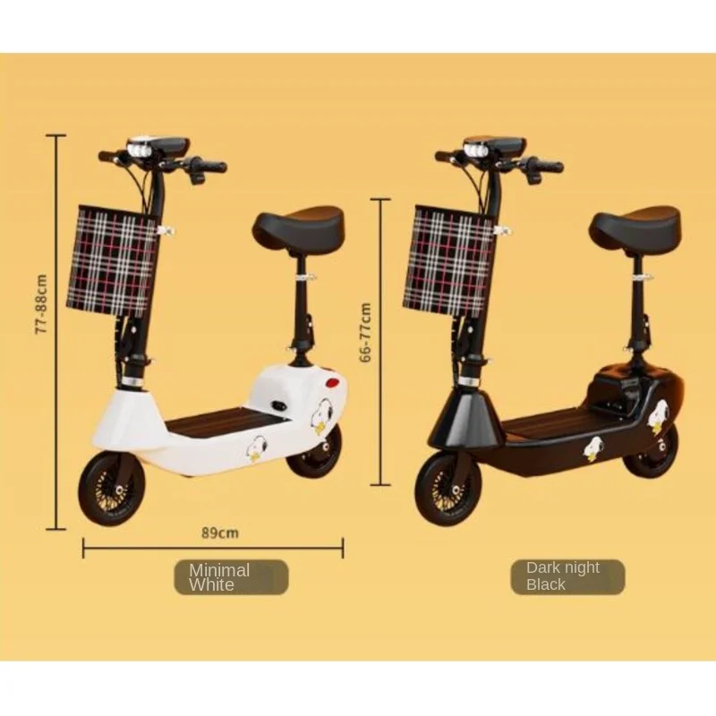 Foldable mini electric skateboard electric vehicle small scooter small dolphin electric car two-wheeled battery car 산악 전기자전거