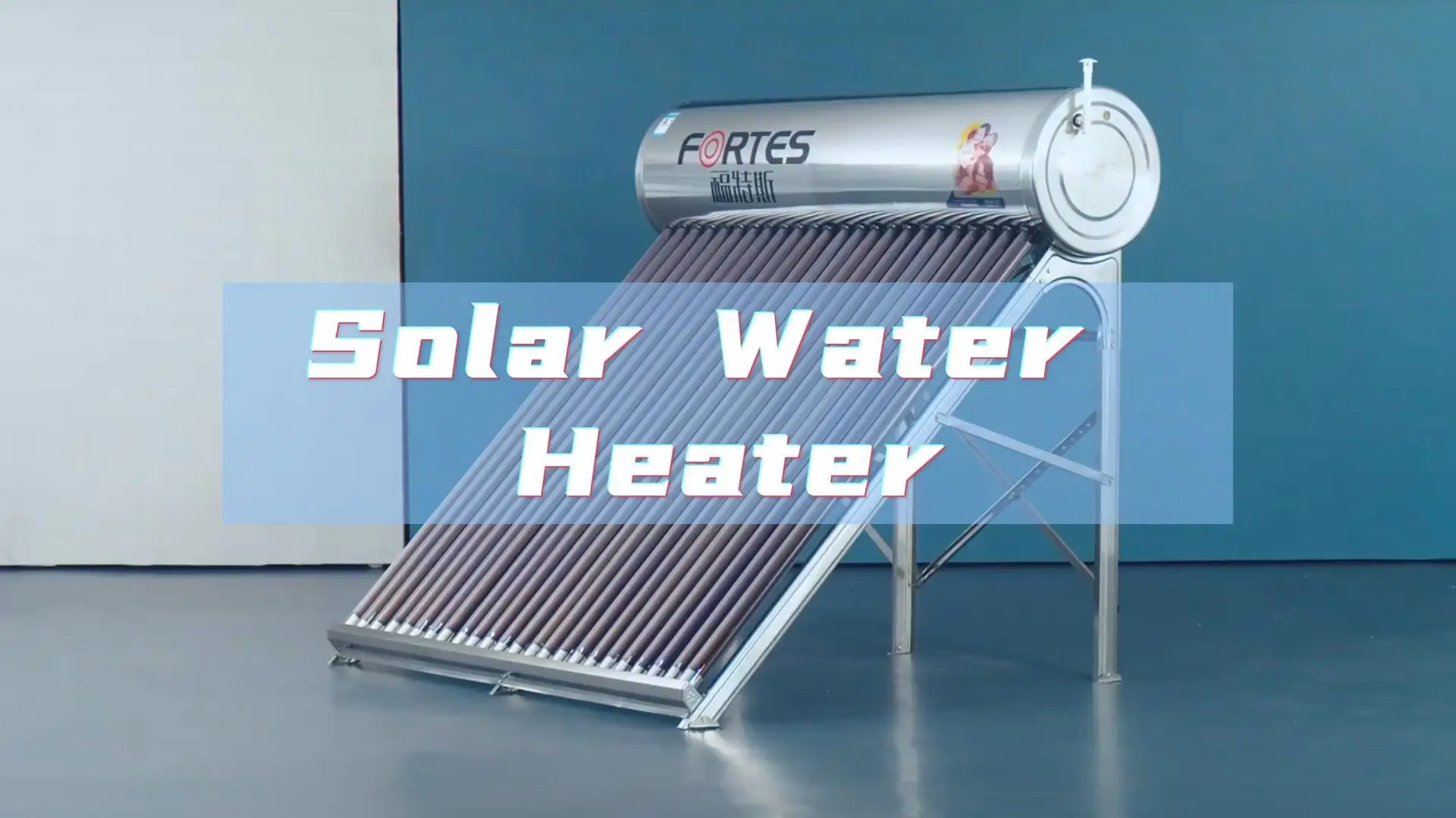 Household Or Commercial 100L 200L 300L Pressueless Solar Water Heater System