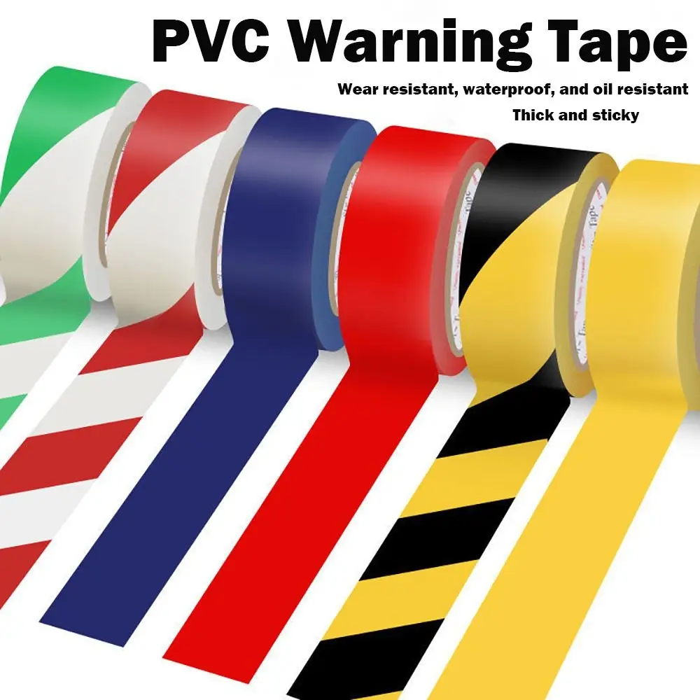 

Safety Warning Hazard Adhesive PVC Warning Tape Waterproof Anti-slip Safety Traction Tape Floor Tape Stairs Floor