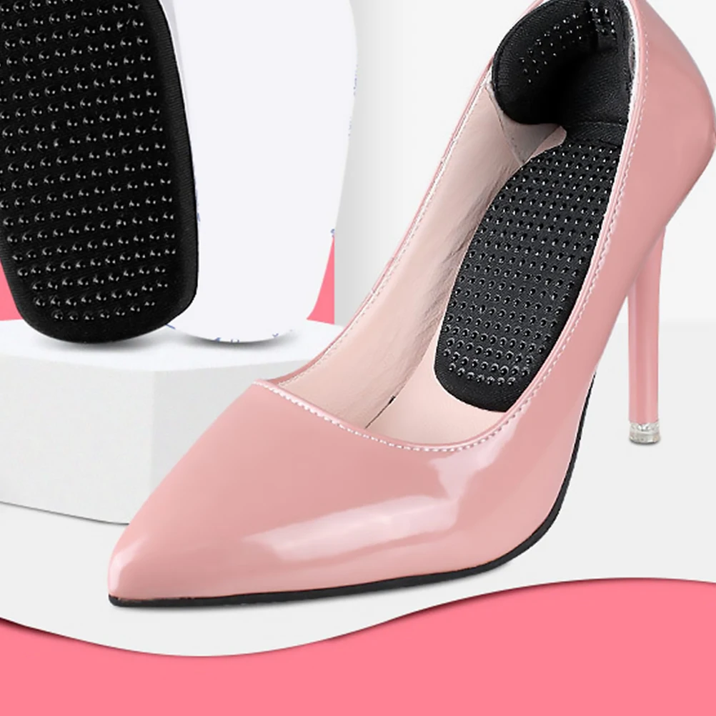 

3 Pairs High Heel Pads Anti Slip Insole Protector Light Thin Self Adhesive Heel Sticker For Shoes Suitable New Shoes High Heels