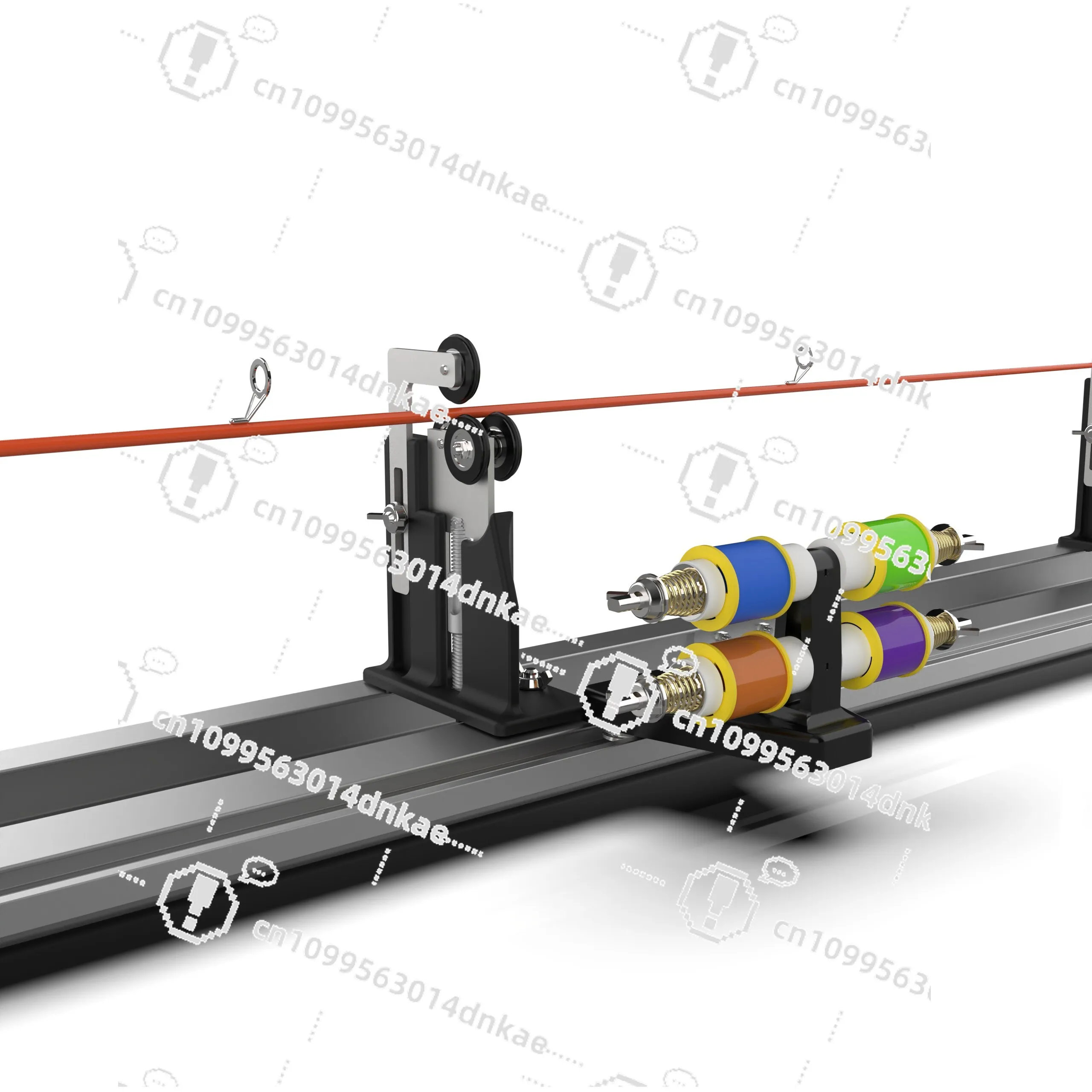 Fishing Rod Repair Machine, Wrapping Guide Eye, Epoxy, Multi-functional Machine